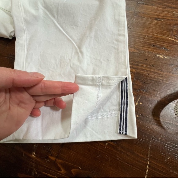 TALBOTS NWOT Perfect Skimmer size 14P color White slit in bottom - Picture 5 of 10